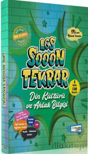 8. Sınıf LGS Din Kültürü ve Ahlak Bilgisi Sooon Tekrar