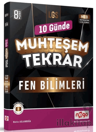 8. Sınıf LGS Fen Bilimleri 10 Günde Muhteşem Tekrar