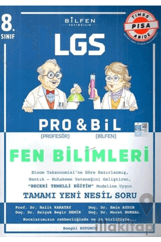 8. Sınıf LGS Fen Bilimleri Probil Soru Bankası