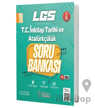 8. Sınıf LGS T.C. İnkilap Tarihi ve Atatürkçülük Soru Bankası