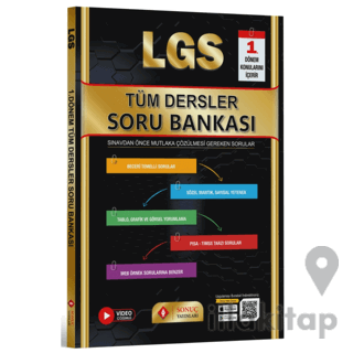 8. Sınıf LGS Tüm Dersler Soru Bankası 1.Dönem