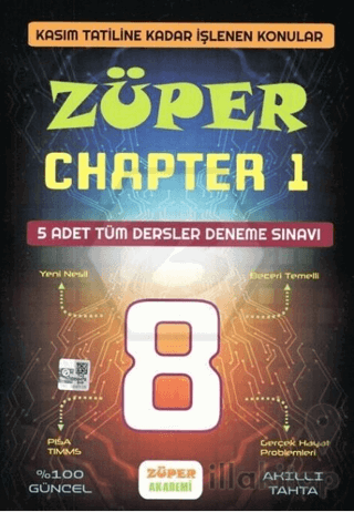 8. Sınıf LGS Züper Chapter 1 Tüm Dersler 5 Deneme