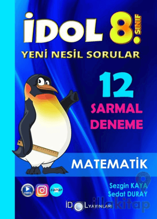 8. Sınıf Matematik 12 Sarmal Deneme İdol Yayınlar