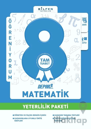 8. Sınıf Matematik Depar Tam İsabet Yeterlilik Paketi