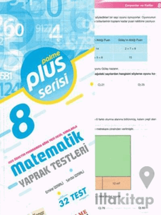 8. Sınıf Plus Serisi Matematik Yaprak Testleri