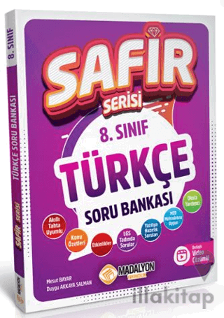 8. Sınıf Safir Serisi Türkçe Soru Bankası