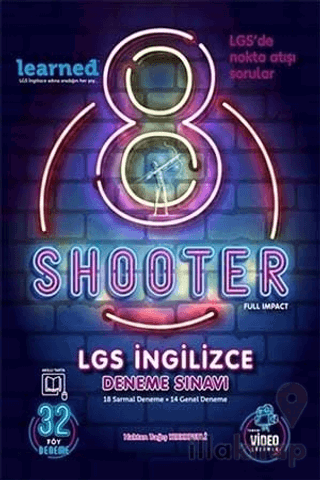 8. Sınıf Shooter Learned İngilizce Deneme Sınavı