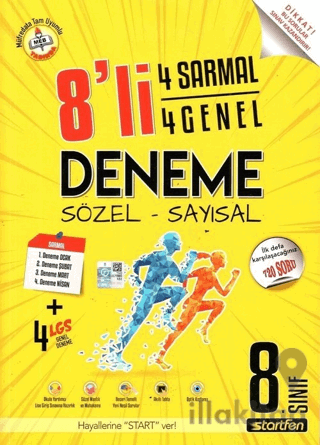 8. Sınıf Sözel Sayısal 8 Deneme