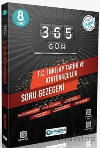 8. Sınıf T.C İnkılap Tarihi ve Atatürkçülük 365 Gün Soru Gezegeni