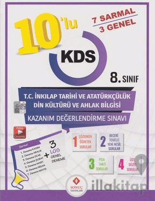 8. Sınıf T.C. İnkılap Tarihi ve Atatürkçülük Din Kültürü ve Ahlak Bilg