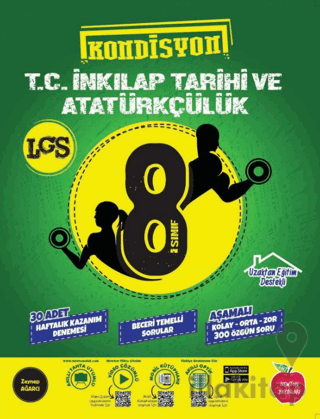 8. Sınıf T.C. İnkılap Tarihi ve Atatürkçülük Kondisyon Deneme