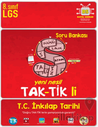 8. Sınıf T.C. İnkılap Tarihi ve Atatürkçülük Taktikli Soru Bankası