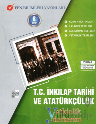 8. Sınıf T.C İnkılap Tarihi ve Atatürkçülük Yetkinlik Defterim