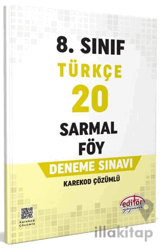 8. Sınıf Türkçe 20 Sarmal Föy Deneme Sınavı