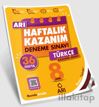 8. Sınıf Türkçe Arı Haftalık Kazanım Deneme