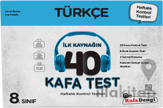 8. Sınıf Türkçe İlk Kaynağın 40 Kafa Test