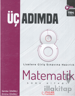 8. Sınıf Üç Adımda Matematik Soru Kitabı