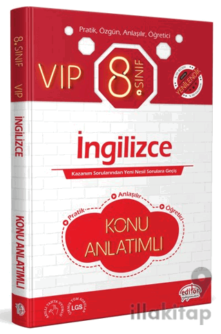 8. Sınıf VIP İngilizce Konu Anlatımlı