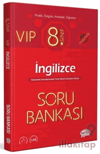 8. Sınıf VIP İngilizce Soru Bankası