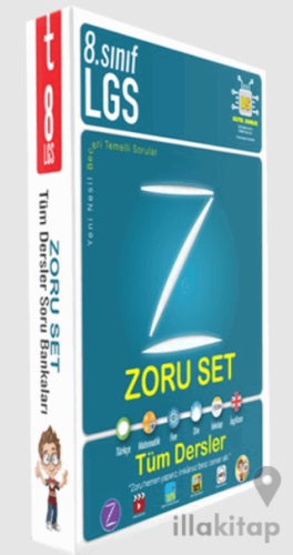 8. Sınıf Zoru Bankası Tüm Dersler Seti