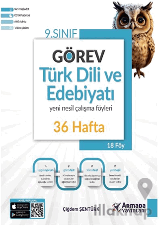 9. Sınıf Görev Türk Dili ve Edebiyatı Yeni Nesil Çalışma Föyleri (36 H