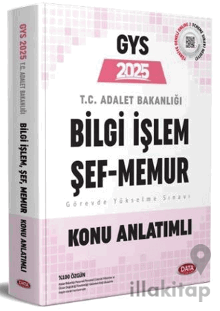 Adalet Bakanlığı Bilgi İşlem (Merkez-Taşra) Şef (Taşra) Memur GYS Konu