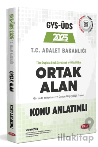 Adalet Bakanlığı GYS-ÜDS Ortak Alan Konu Anlatımlı