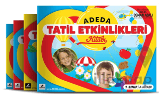 Adeda Tatil Etkinlikleri Kitabı 1. Sınıf