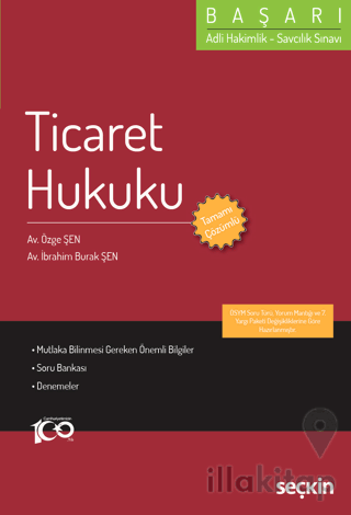 Adli Hakimlik Savcılık Sınavı BAŞARI - Ticaret Hukuku