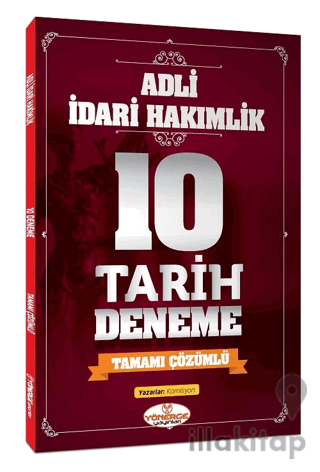 Adli İdari Hakimlik Tarih 10 Deneme Çözümlü