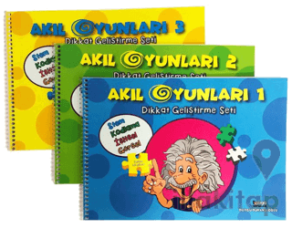 Akıl Oyunları Dikkat Geliştirme Seti (3 Kitap)