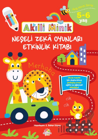 Akıllı Minik Neşeli Zeka Oyunları Etkinlik Kitabı 5-6 Yaş