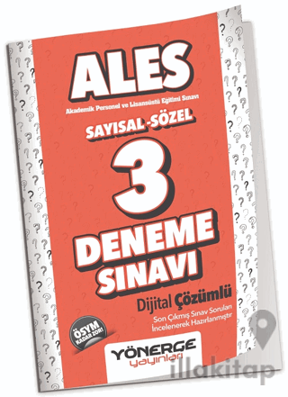 ALES 3 Deneme Çözümlü