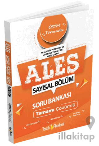 ALES Sayısal Tamamı Çözümlü Soru Bankası