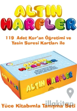 Altın Harfler - Yüce Kitabımla Tanışma Seti (Kutulu)