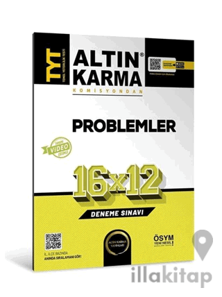 Altınkarma TYT Problemler 16x12 Deneme Sınavı 2023