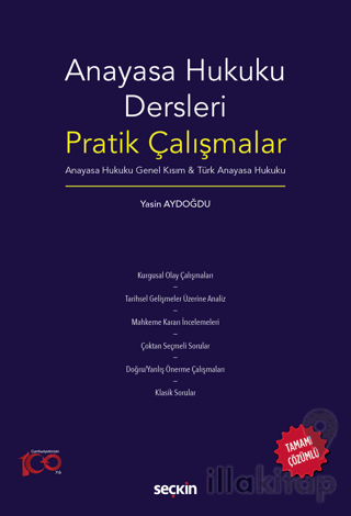 Anayasa Hukuku Dersleri Pratik Çalışmalar