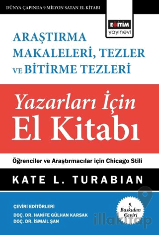 Araştırma Makaleleri, Tezler Ve Bitirme Tezleri Yazarları İçin El Kita