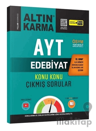 AYT 12. Sınıf 1. Dönem Edebiyat Konu Konu Çıkmış Sorular