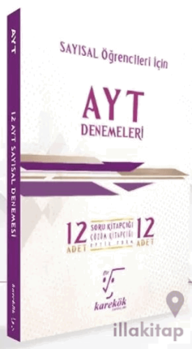 AYT 12'li Deneme Seti - Sayısal Öğrenciler İçin