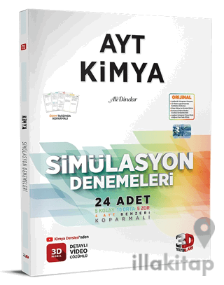 AYT 3D Simülasyon Kimya Denemeleri