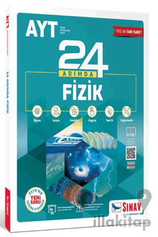 AYT Fizik 24 Adımda Konu Anlatımlı Soru Bankası