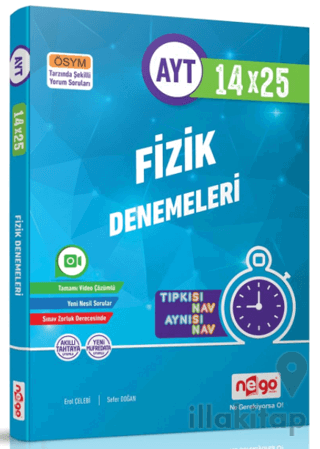 AYT Fizik Tamamı Video Çözümlü Branş Deneme