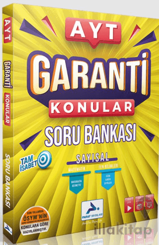 Ayt Garanti Konular Sayısal Soru Bankası