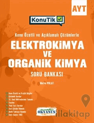 AYT KonuTik Elektrokimya ve Organik Kimya Soru Bankası