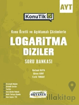 AYT KonuTik Logaritma Diziler Soru Bankası