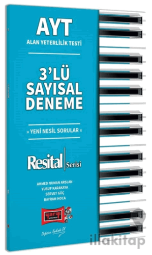 AYT Resital Serisi 3'lü Sayısal Deneme