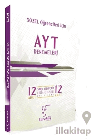 AYT Sözel 12'li Deneme Sınavı