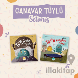 Canavar Tüylü Seti - 2 Kitap