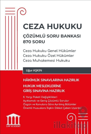 Ceza Hukuku Çözümlü Soru Bankası 870 Soru